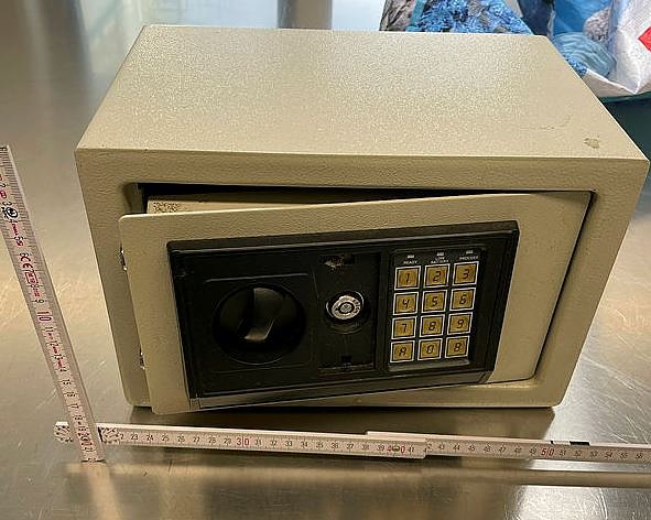 Wer erkennt diesen Safe? (Foto: LPI) Wer erkennt diesen Safe? (Foto: LPI)