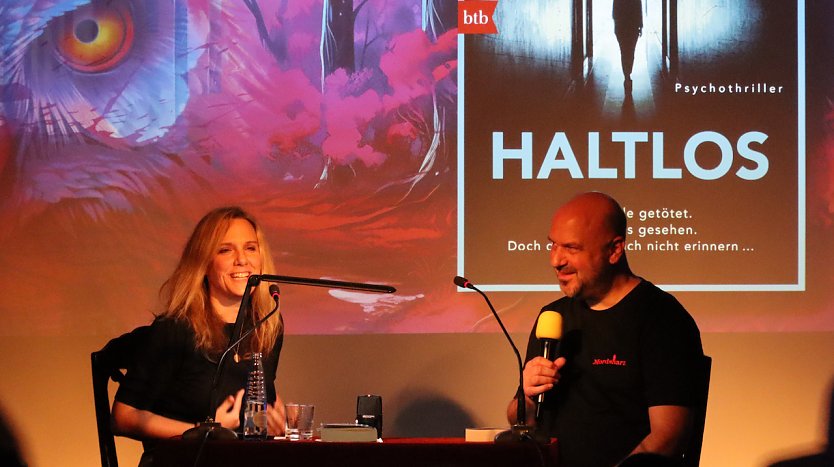 Autorin Sarah Nisi las im Tabakspeicher (Foto: Stadtverwaltung Nordhausen) Autorin Sarah Nisi las im Tabakspeicher (Foto: Stadtverwaltung Nordhausen)