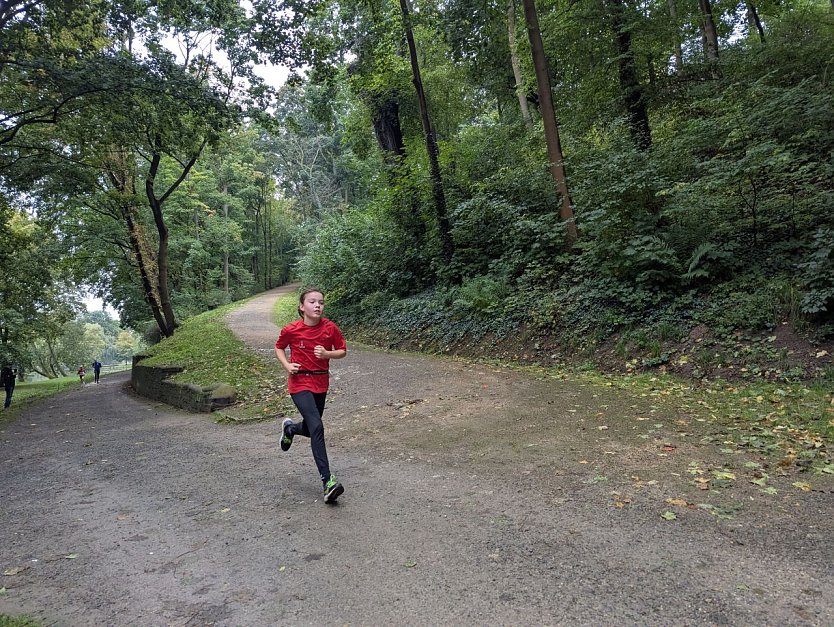 Lisanne Skara lief als erste im Ziel ein (Foto: HSG Nordhausen) Lisanne Skara lief als erste im Ziel ein (Foto: HSG Nordhausen)