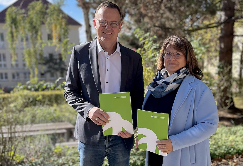 Gemeinsam f&uuml;r die Fachkr&auml;ftesicherung: Hochschule Nordhausen und Stadtwerke Sondershausen besiegeln ihre Zusammenarbeit (Foto: Thomas F&uuml;ldner)