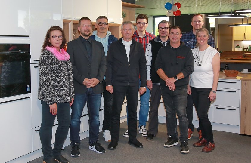 Das Team von K&uuml;che und Co., Michael Schaefer 2. von links (Foto: privat)