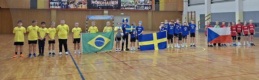 Mini-WM der jungen Handballer (Foto: NSV)