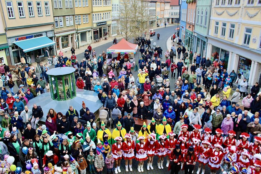 Beginn der 5. Jahreszeit in Bad Langensalza am 11.11.2025 (Foto: Eva Maria Wiegand) Beginn der 5. Jahreszeit in Bad Langensalza am 11.11.2025 (Foto: Eva Maria Wiegand)