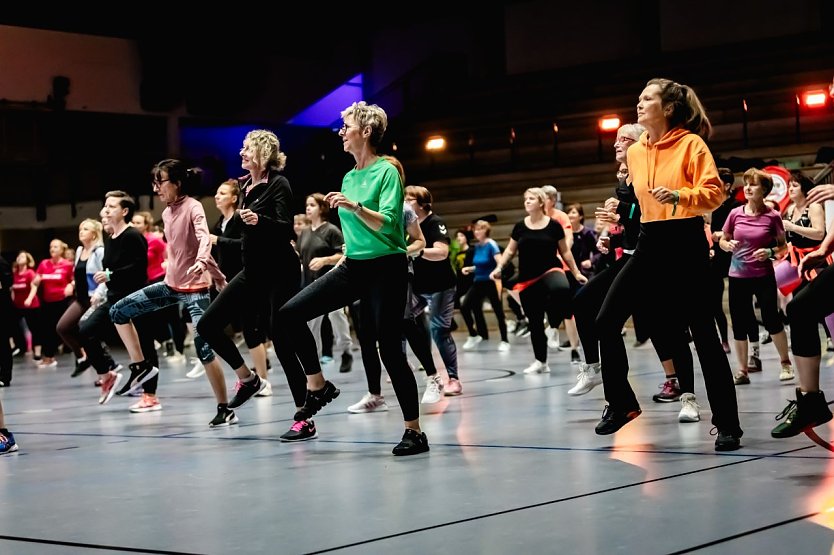 Der 24. Frauensporttag in der Wiedigsburghalle (Foto: KSB) Der 24. Frauensporttag in der Wiedigsburghalle (Foto: KSB)