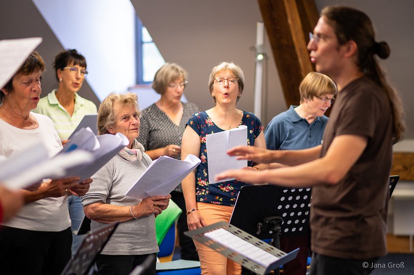 Seniorensingen bei der Landesmusikakademie Sondershausen (Archiv) (Foto: Jana Gro&szlig;)