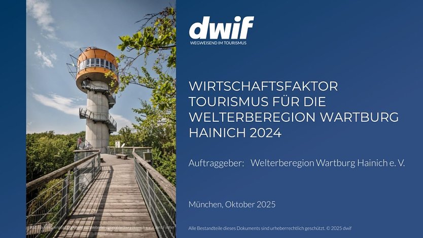 Wirtschaftsfaktor Tourismus 2024 (Foto: Welterberegion Wartburg Hainich e.V.)