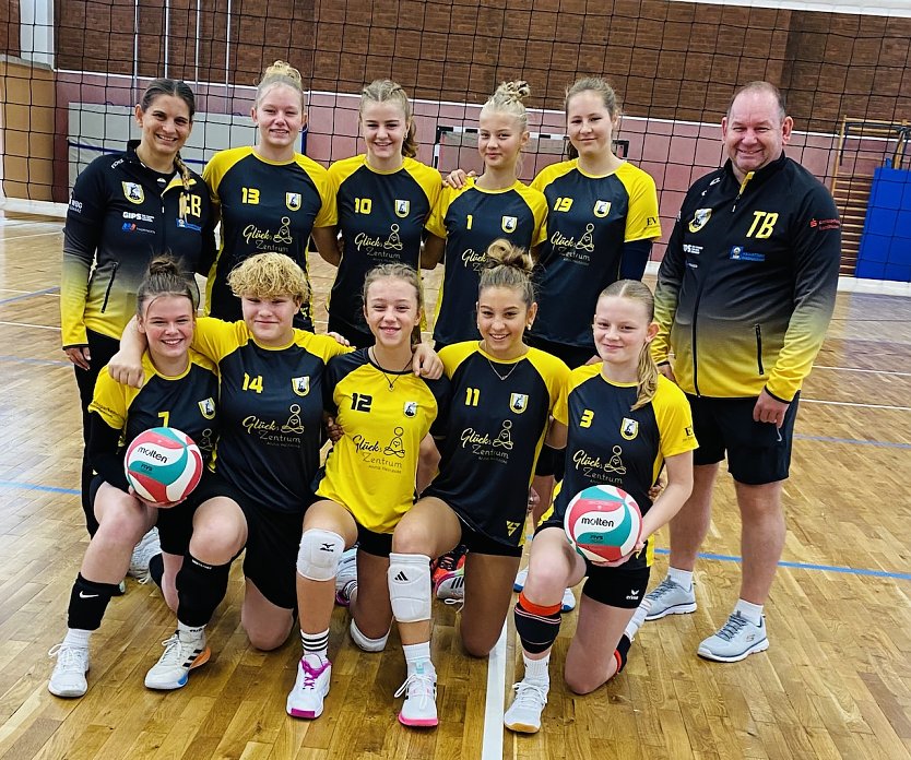 Die U16-Auswahl des S&uuml;dharzer Volleyball Clubs (Foto: SVC)
