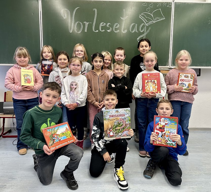 Vorlesetag in der Grundschule Hohenebra (Foto: K.Liedecke)