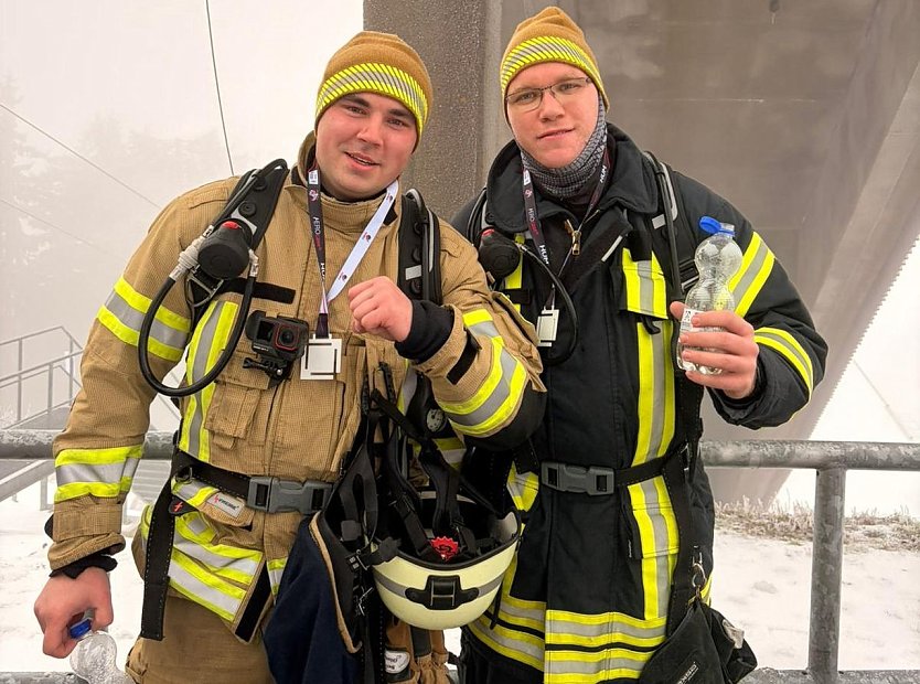 Traum erf&uuml;llt: Oliver Grambs und Martin Hesse (Foto: privat)