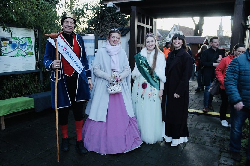 Die Lichterpoesie in Bad Langensalza ist er&ouml;ffnet (Foto: Eva Maria Wiegand)