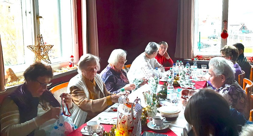 Weihnachtsfeier beim Verband der Behinderten (Foto: Dorothea Kieper)