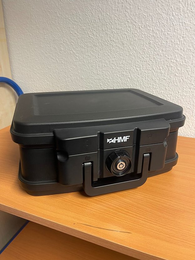 Wem geh&ouml;rt dieser Koffer? (Foto: Landespolizeiinspektion Nordhausen)