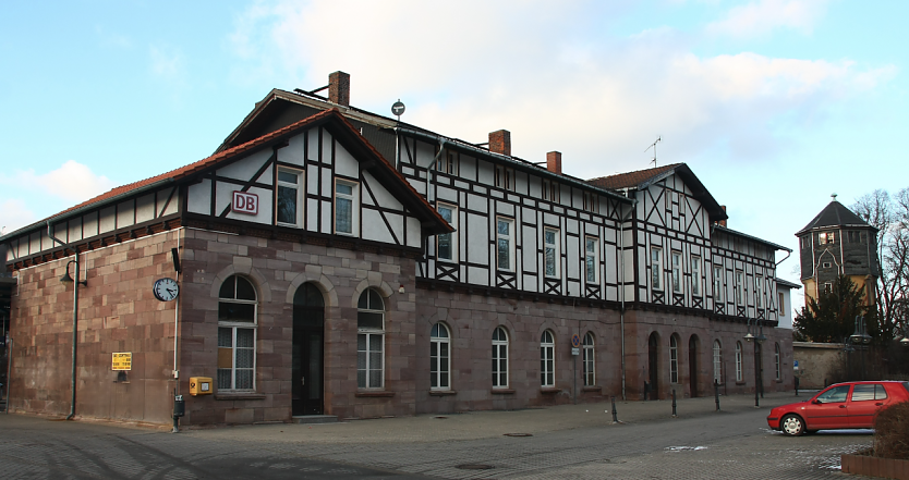 Der Residenzbahnhof in Sondershausen soll verkauft werden (Foto: Uta Keyser)