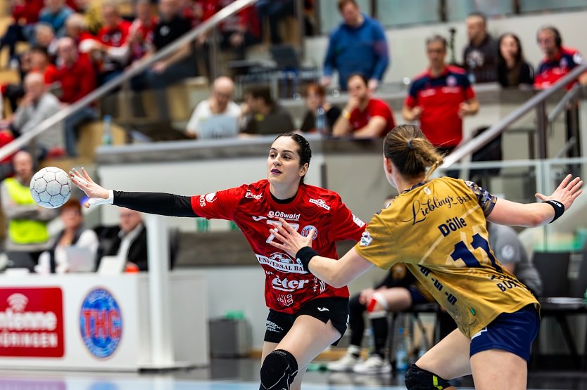 Th&uuml;ringer HC setzt sich gegen Buxtehuder SV durch (Foto: Christian Heilwagen)