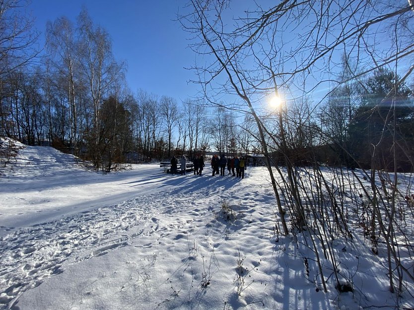 F&uuml;r die Wanderer des Hainleite-Wandervereins hat das neue Wanderjahr begonnen. (Foto: Wolfgang Lehmann)