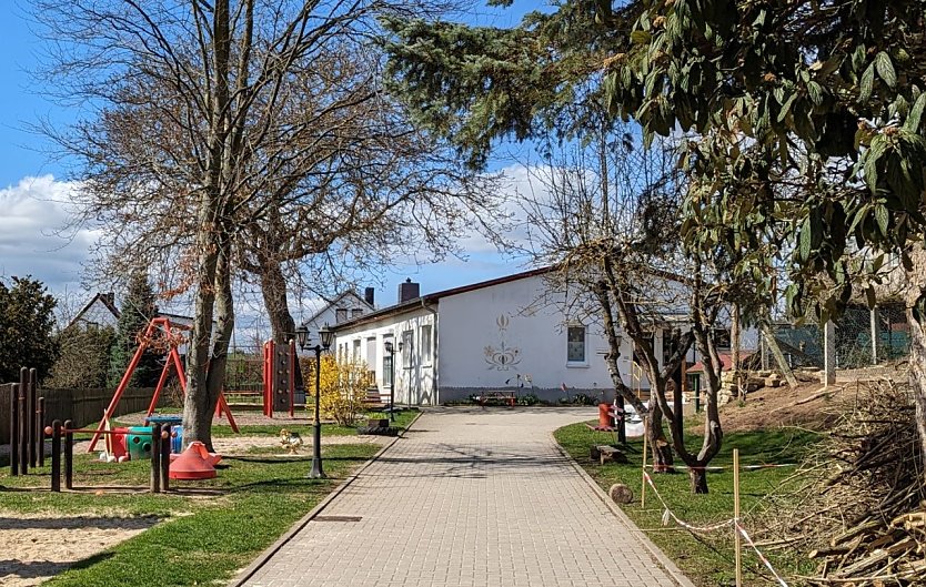 In die Kita in Oberspier gehen nur wenige Kinder.  (Foto: Janine Skara)