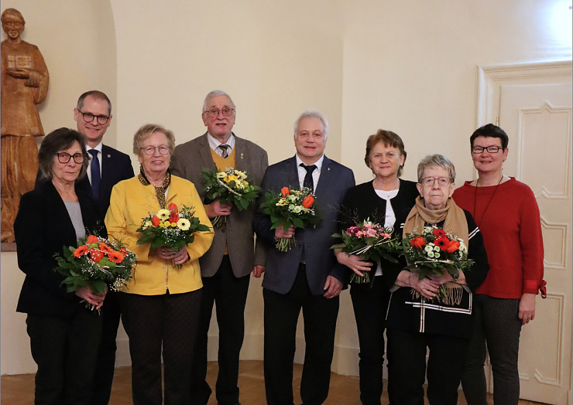 Freude &uuml;ber die W&uuml;rdigung des Ehrenamtes  (Foto: Sarah Jakob / Landkreis Eichsfeld)