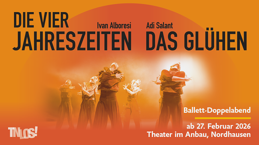 Plakat zum Ballett-Doppel am Theater Nordhausen (Foto: Theater Nordhausen) Plakat zum Ballett-Doppel am Theater Nordhausen (Foto: Theater Nordhausen)