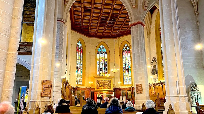 Das Innere der Marktkirche in Bad Langensalza (Archiv) (Foto: Eva Maria Wiegand)