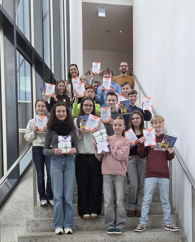 Die besten jungen Vorleser kamen am Dienstag in der Stadtbibliothek zusammen (Foto: Stadt Nordhausen)