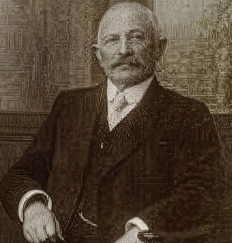 Portrait des Fabrikanten Samuel Rothenberg. (Foto: Repro: Dirk Schmidt) Portrait des Fabrikanten Samuel Rothenberg. (Foto: Repro: Dirk Schmidt)