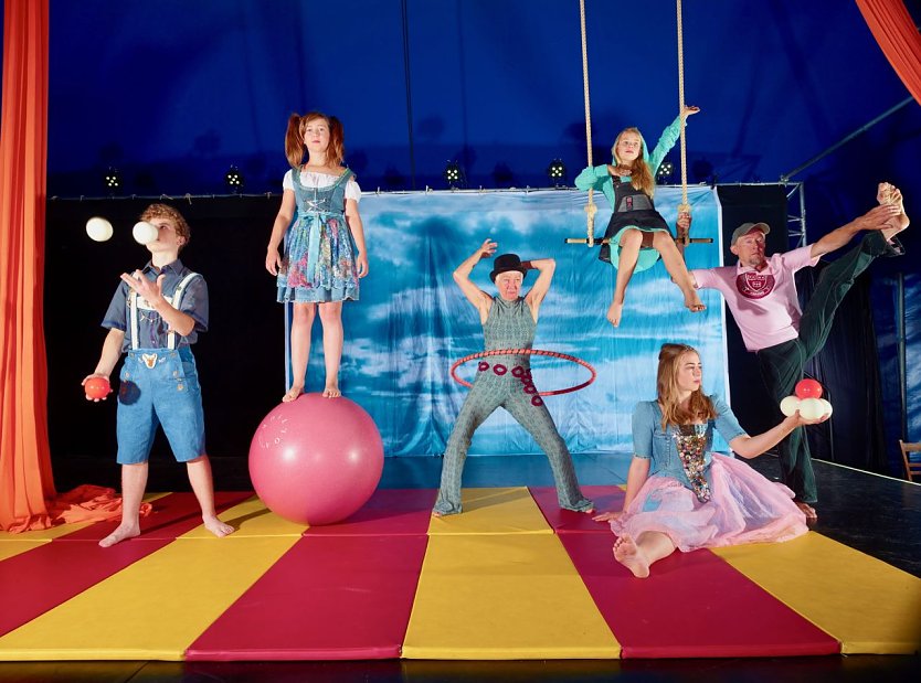 Die jungen Zirkusk&uuml;nstler vom Zappelini suchen neue Talente (Foto: Studio 44)