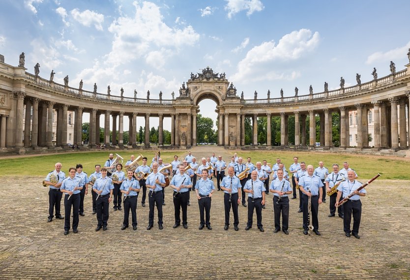 Das Bundespolizeiorchester aus Berlin spielt im April in Eisleben. (Foto: Theater Eisleben)