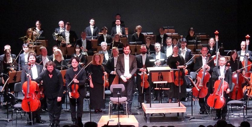 Das Loh-Orchester begeisterte beim 4. Sinfonierkonzert in Nordhausen. (Foto: Christel Laude)