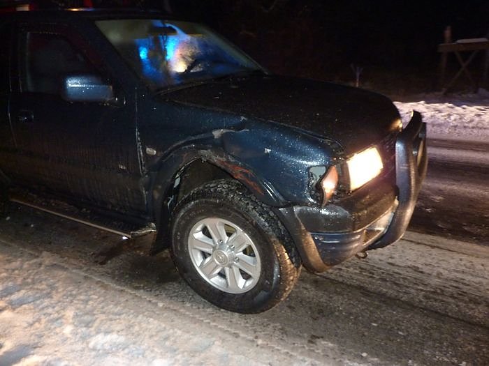 Eisbahn auf der Stra&szlig;e (Foto: privat)
